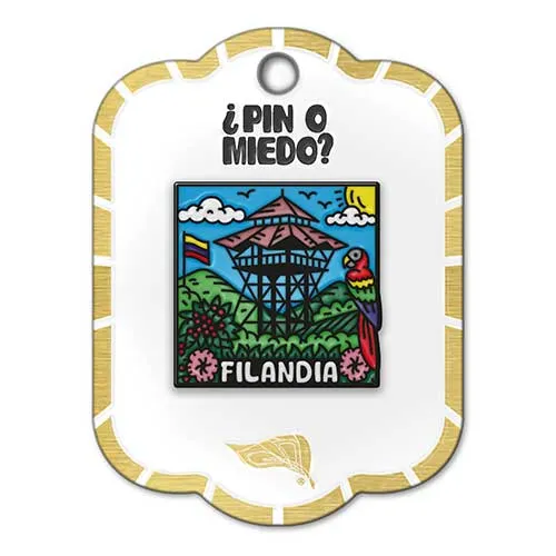 Pin metálico Filandia ref 2