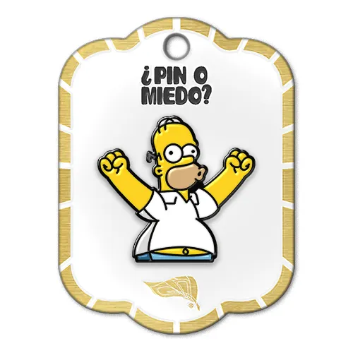 Pin metálico Homero Simpson