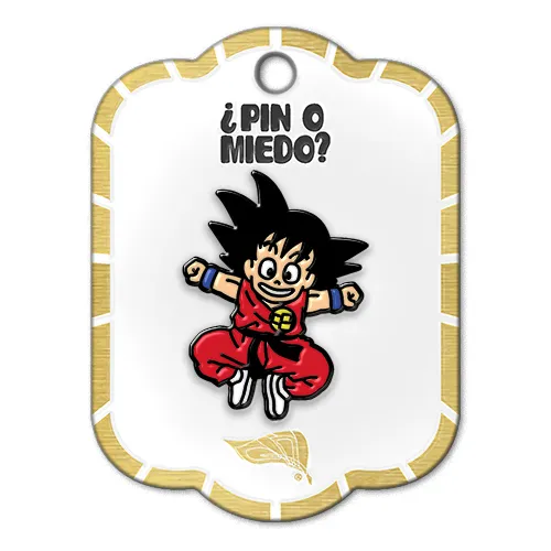 Pin metálico Goku pequeño