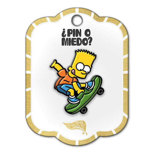 Pin metálico Bart Simpson