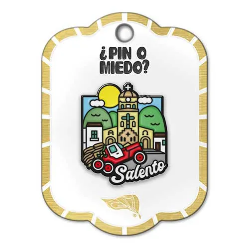 Pin metálico Salento
