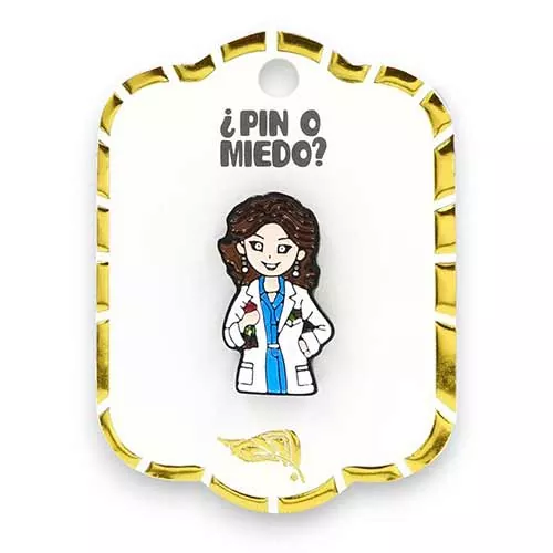 Pin metálico Doctora