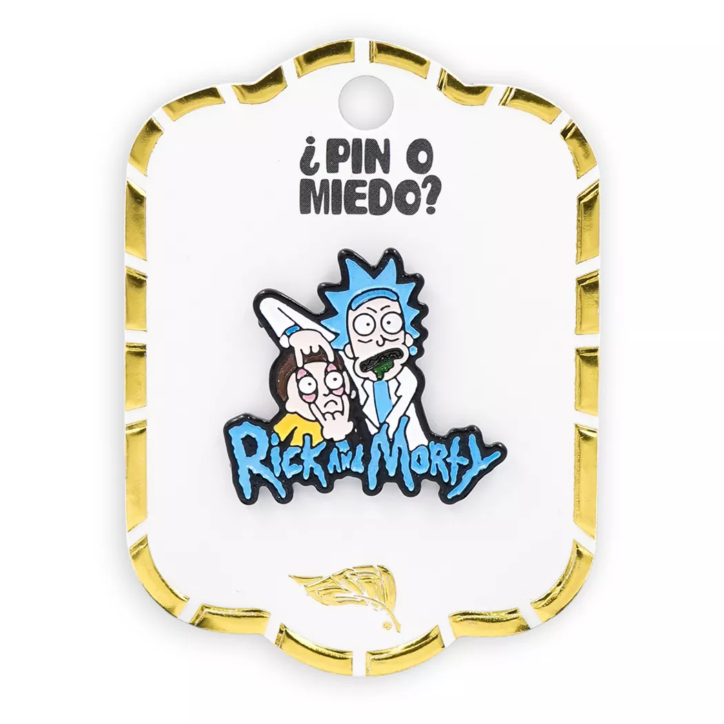 Pin metálico Rick and Morty