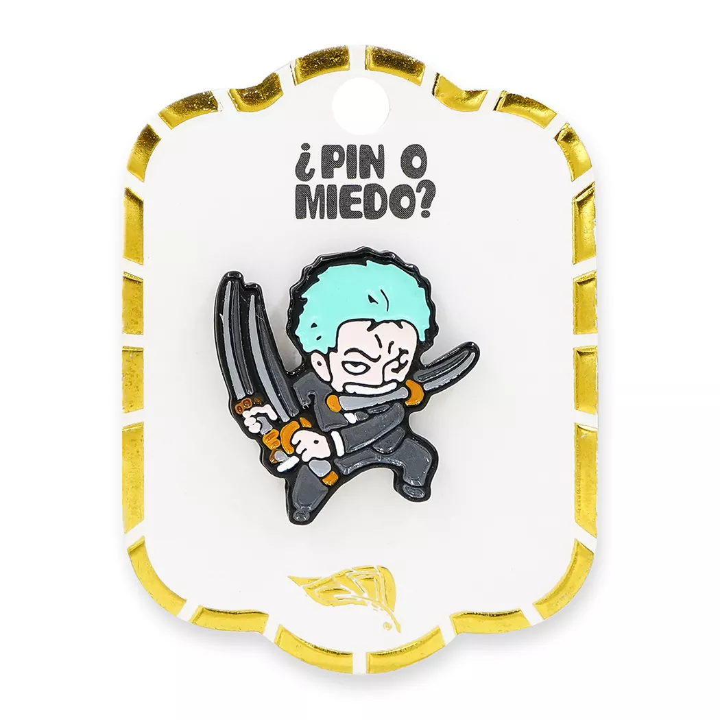 Pin metálico Zoro