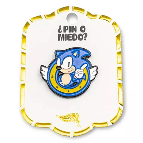 Pin metálico Sonic