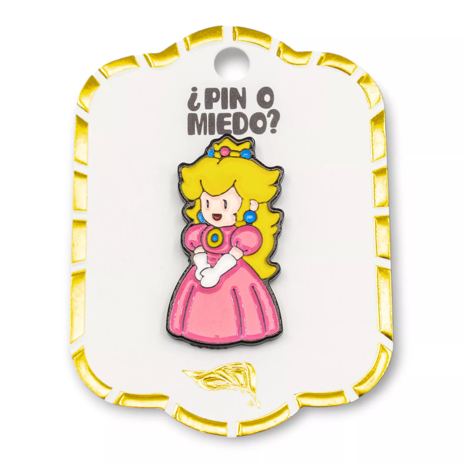 Pin metálico princesa Peach