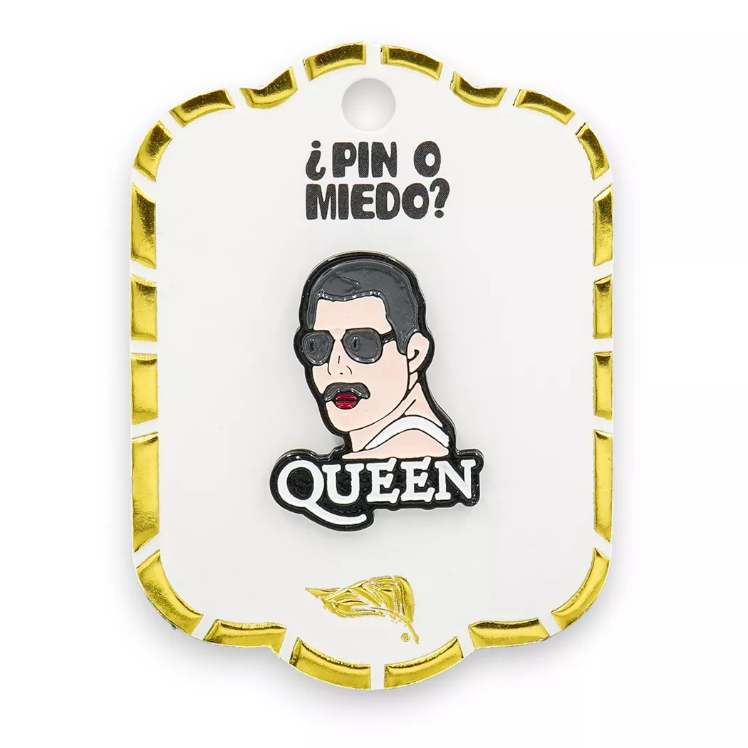 Pin metálico Freddie Mercury