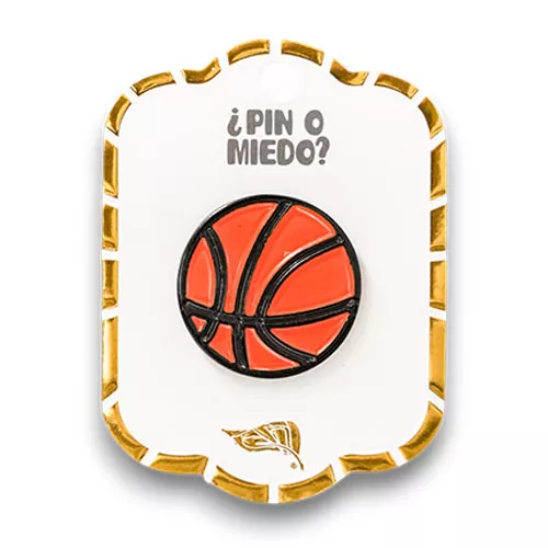 Pin metálico Pelota de Baloncesto