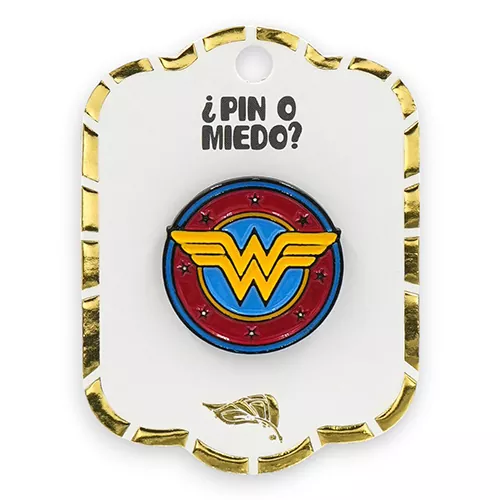 Pin metálico logo la Mujer Maravilla