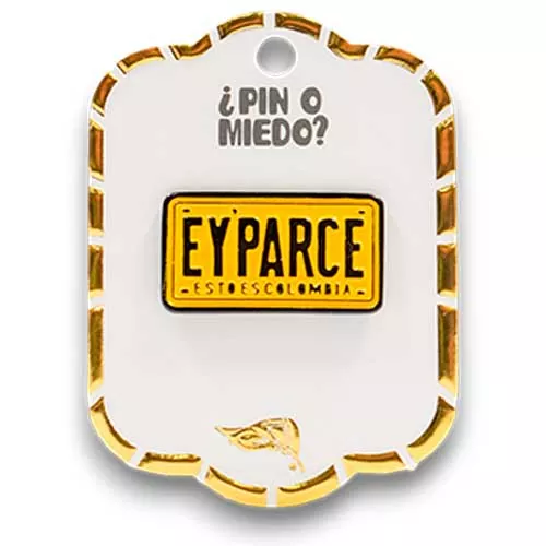 Pin metálico placa Ey'parce