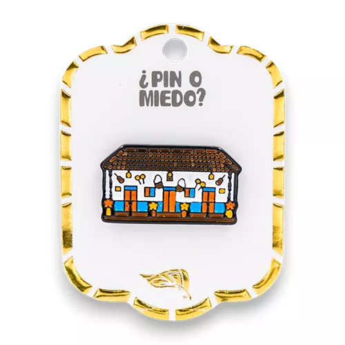 Pin metálico Casa típica