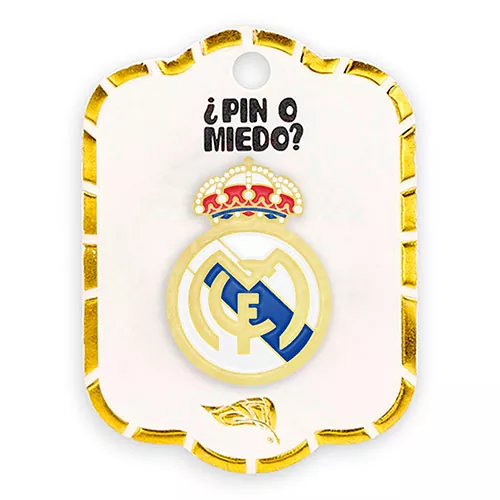 Pin metálico escudo Real Madrid