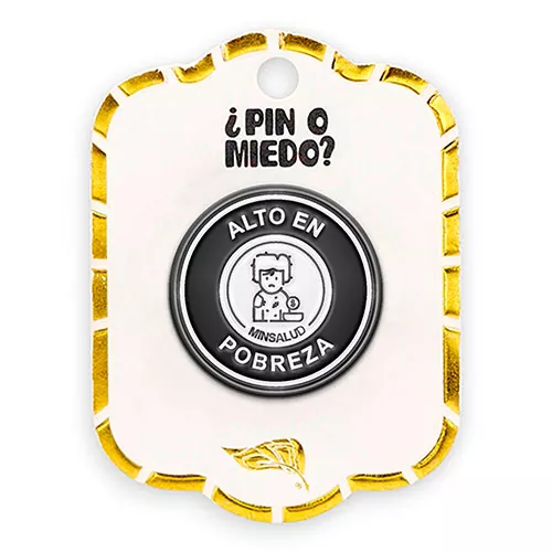 Pin en resina alto en pobreza