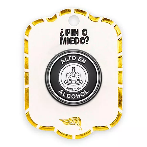 Pin en resina alto en alcohol