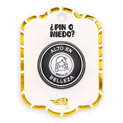 Pin en resina alto en belleza