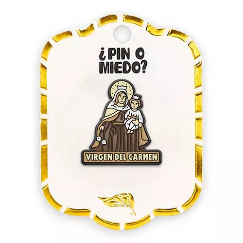 Pin metálico Virgen del Carmen