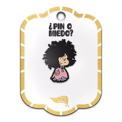 Pin metálico Mafalda ref 3