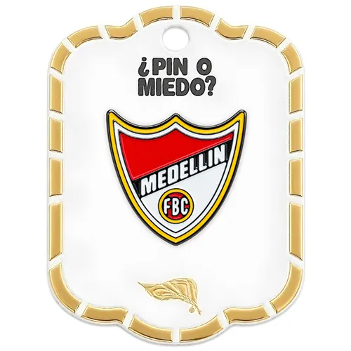 Pin Metálico Escudo Medellín clásico