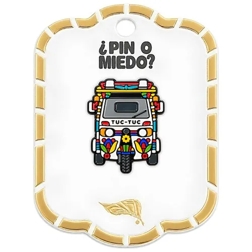 Pin Metálico Tuc Tuc Colombiano