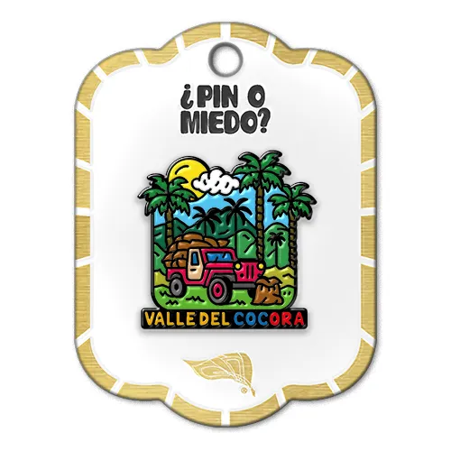 Pin metálico Valle del Cocora ref 3