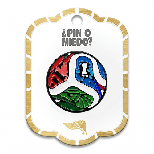 Pin metálico Balón Mundial FIFA 2026