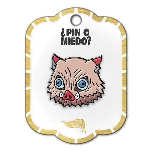 Pin metálico Inosuke Hashibira - Kimetsu no Yaiba