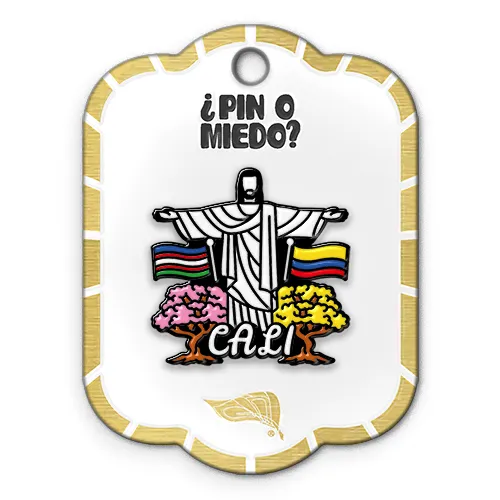 Pin metálico Cristo Rey Cali