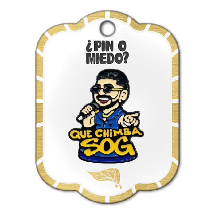 Pin metálico Ryan Castro Que Chimba Sog