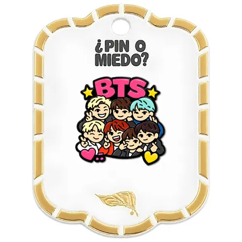 Pin Metálico BTS Grupo K-Pop